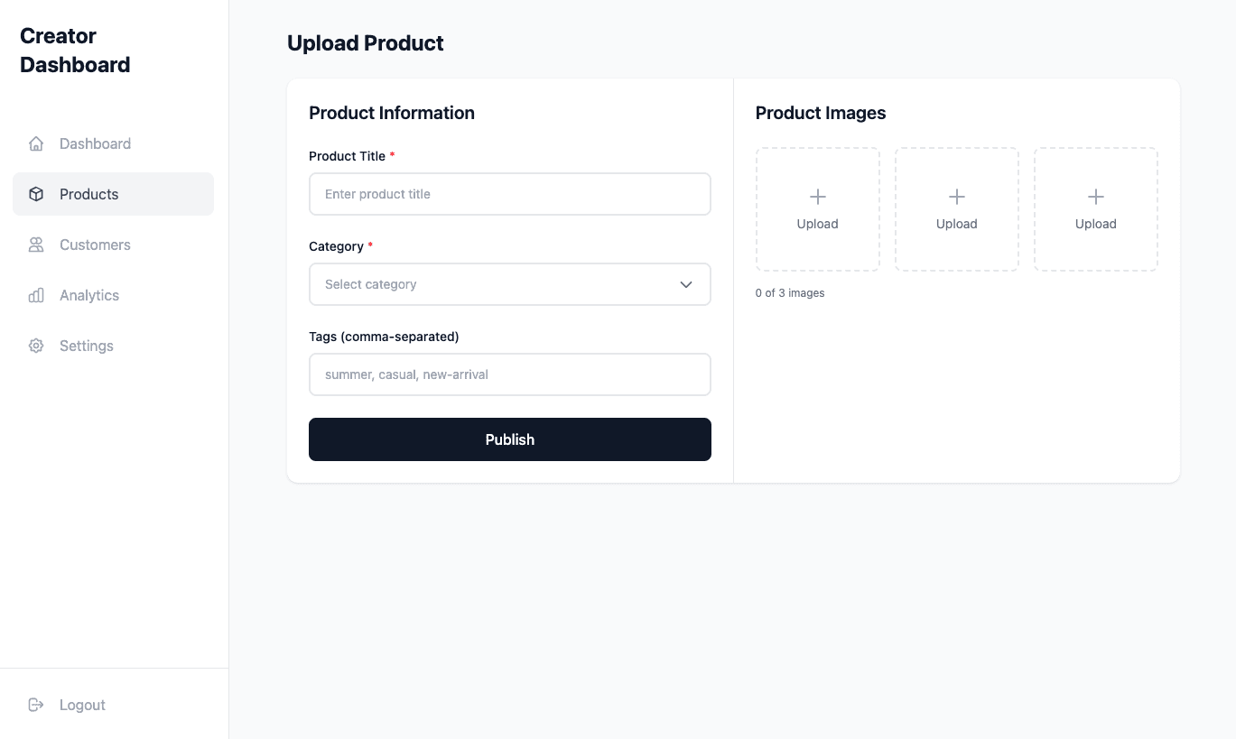 Admin Dashboard - Image 1